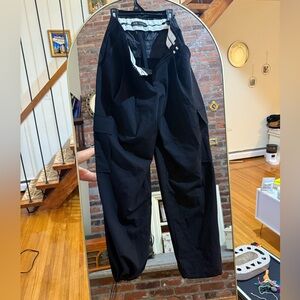 Black Cargo Tailored Cargo Pants Xs